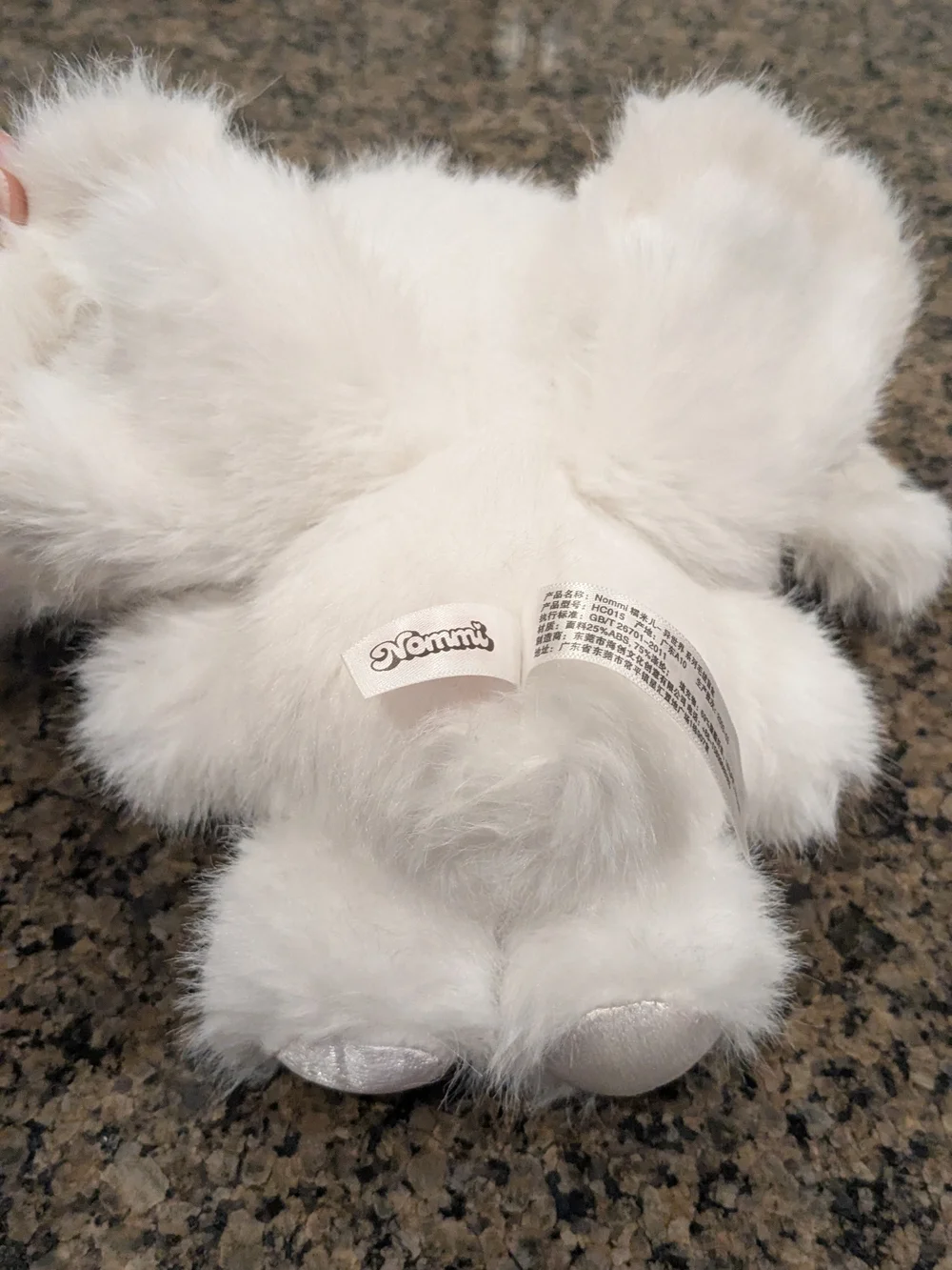 Nommi Fantasy World Series Plush White Lamb Doll with Bow